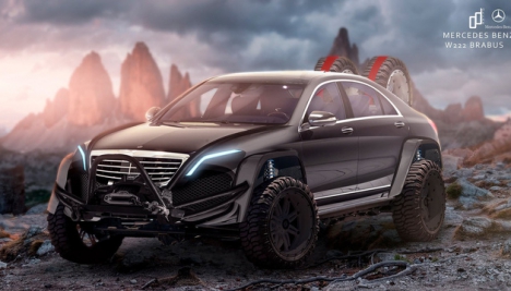 Thích Mercedes S-Class nhưng lỡ mê offroad thì đây là mẫu xe dành cho bạn