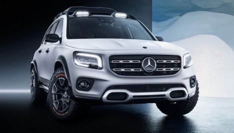 Mercedes-Benz chuẩn bị trình làng mẫu SUV 7 chỗ GLB